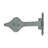 Wrought Iron Spear Tip Rustproof Strap Hinge
