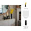 Sagebrook Home Morada Modern Neutral Ceramic Vase, Home Decor Centerpiece, Timeless Design-1046639191-1046639187
