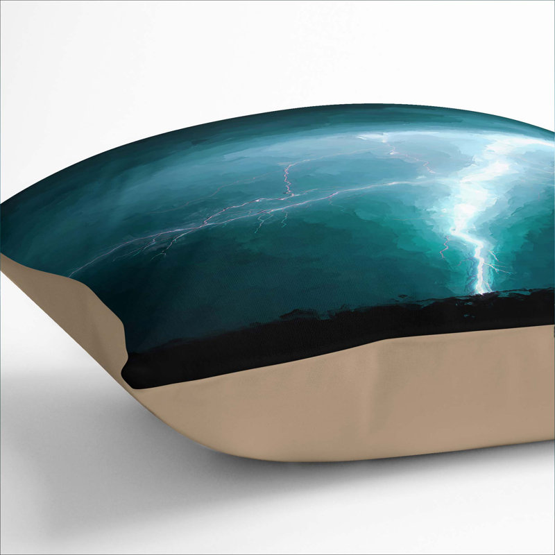 Square Throw Cushion, Stone, 55cm H x 55cm W x 20cm D