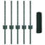 vidaXL Fence with Post Segment Outdoor Barrier Garden Terrace Divider Boundary-114618688-114618691