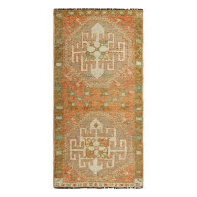 Hand Knotted Wool Area Rug