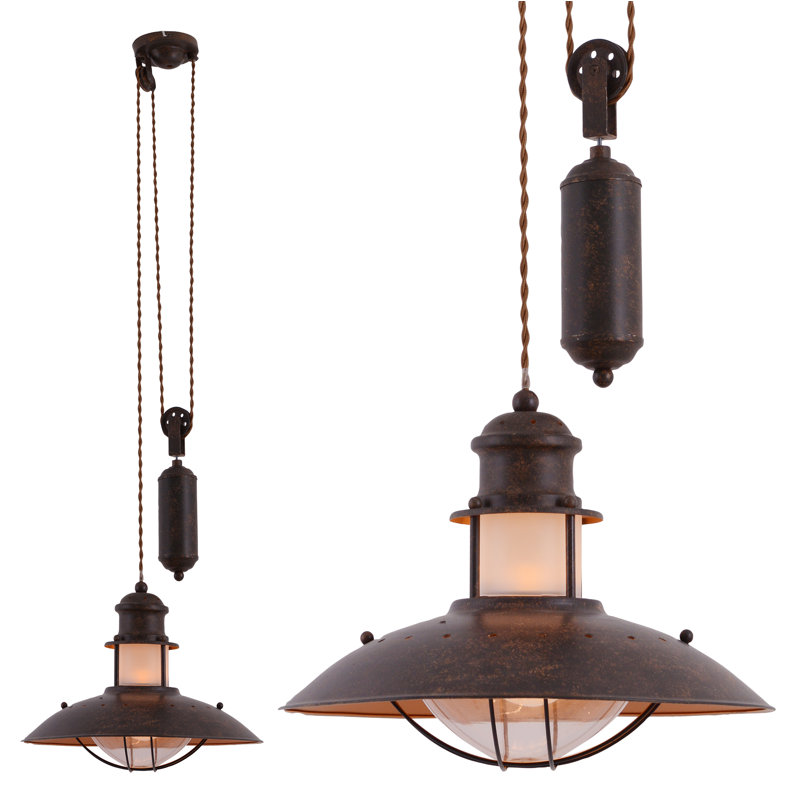 Larsen 1 - Light Brown Cone Pendant