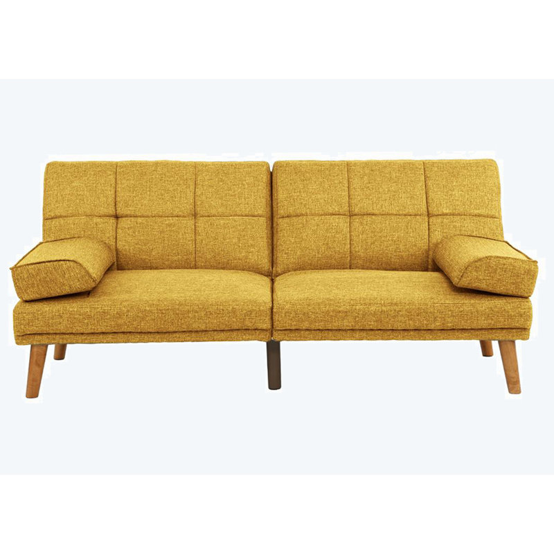 Canapé confortable en polyester, Jaune
