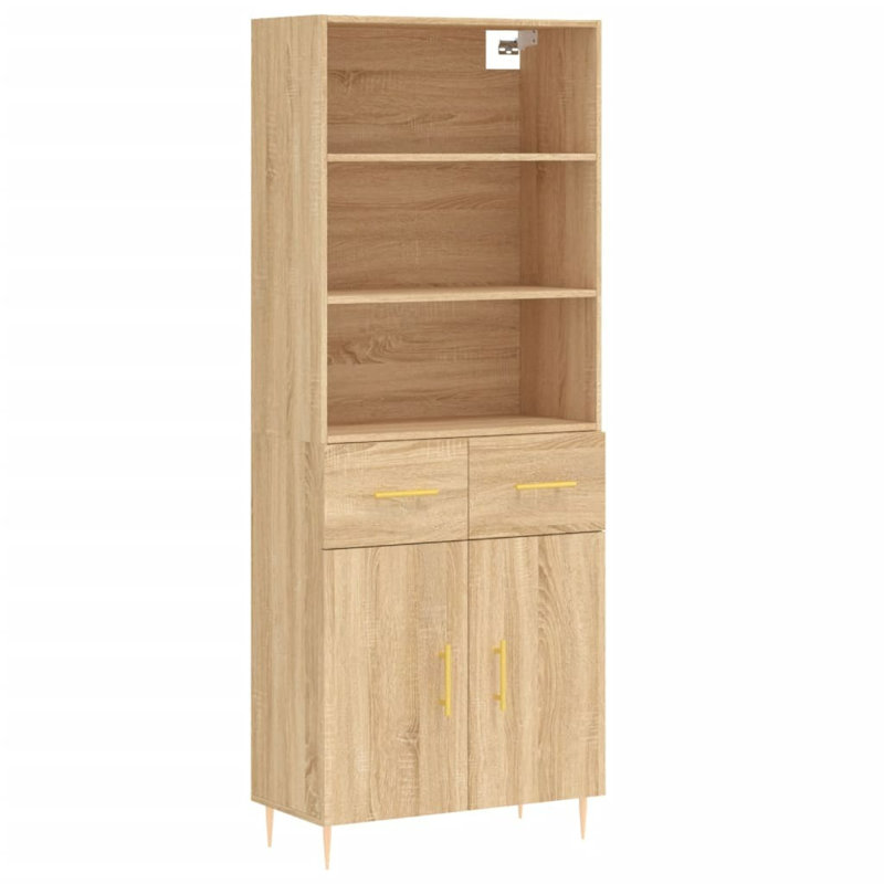 Sucher 69.5 cm W Highboard, Sonoma Oak