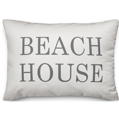  Housse et insert de coussin rectangulaire intérieur / extérieur Beach House