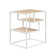 Anfal  Modern Minimal Floating Shelf End Table