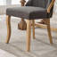 Chaises de salle à manger de style Mid-Century avec pieds courbés et sculptés-1344615756