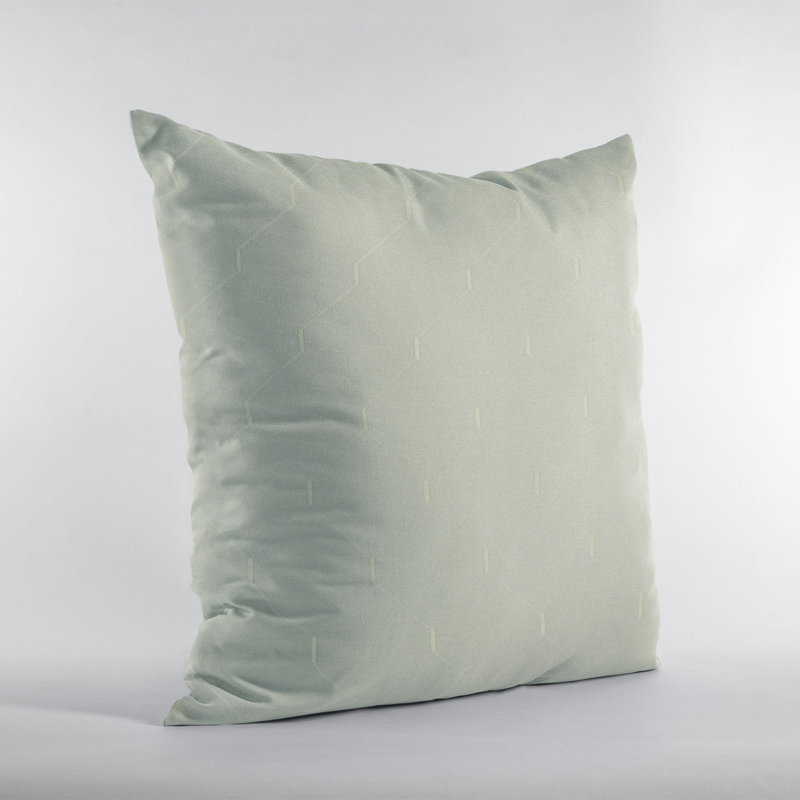 Plutus Kona Embroydery, Some Shine To This, Blanc, 18 po x 18 po