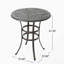 Table de bar en fonte d'aluminium