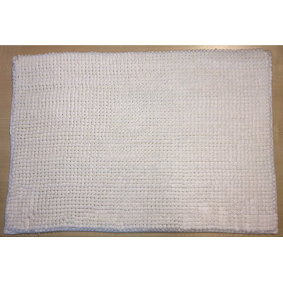 Alfretta Polyester Blend Non-Slip Bath Rug