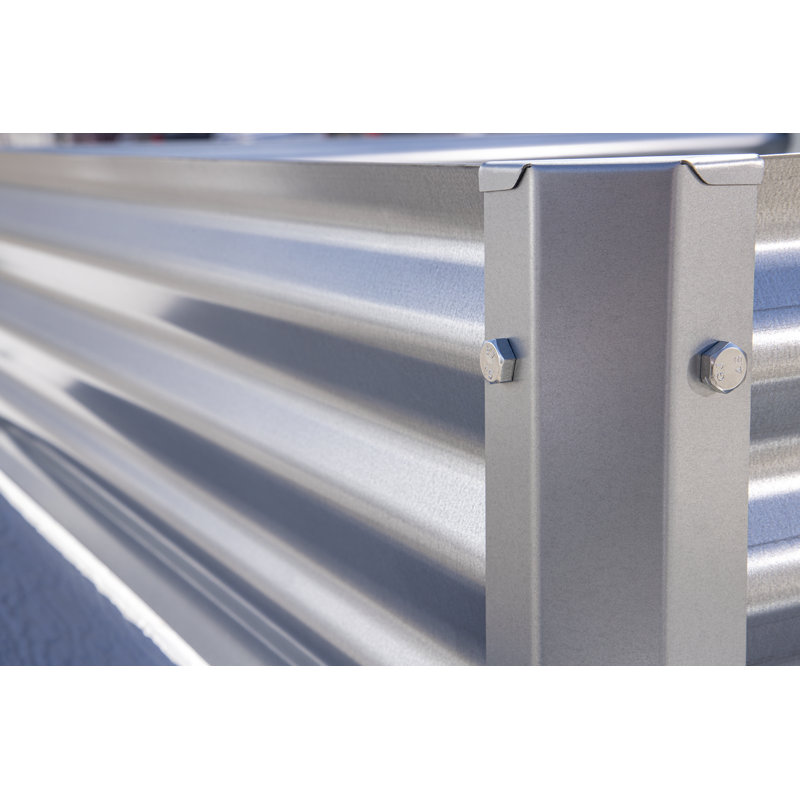 Galvanized Steel Raised Garden Bed 36x36x17