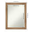 Miroir mural Peachland Owl