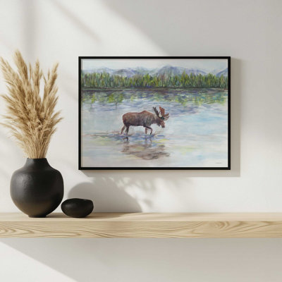 River Crossing by Kamdon Kreations Art Print