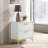 In White 2-Drawer Rectangular Nightstand-769589514