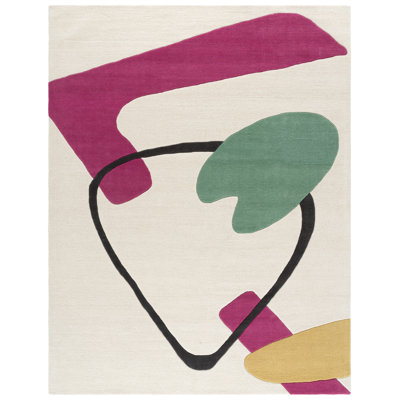 Anna-Mae Hand Tufted Performance Abstract Rug