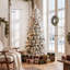 Arbre de Noël cyprès enneigé 6 pi.-127376130