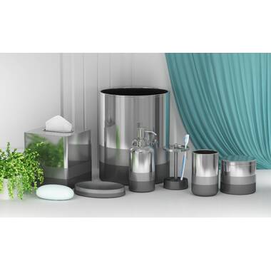 High Quality Bathroom accessories set 7 pice super steel and metal