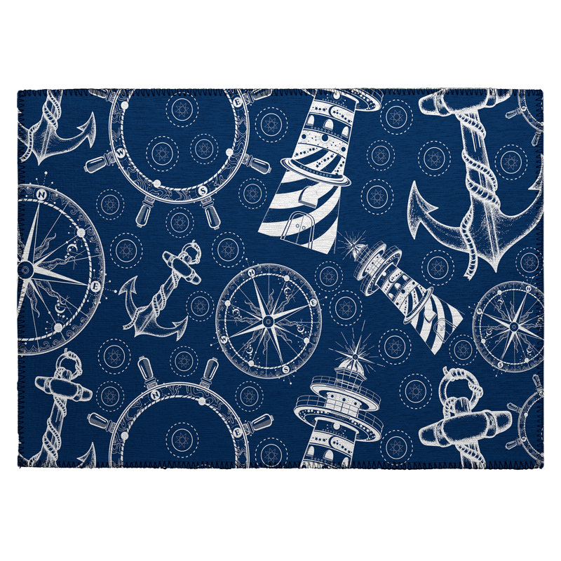 Laingsburg Washable Indoor / Outdoor Rug, Runner 2'3" x 7'6"