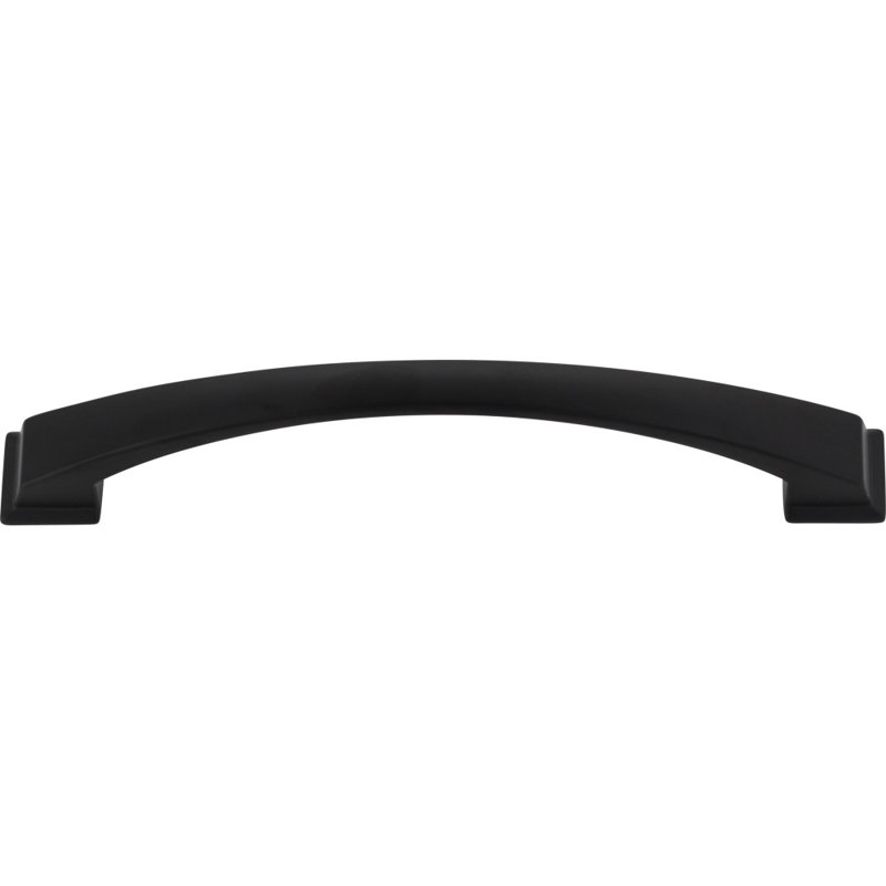 Roman Arch Pull, Matte Black, 3 3/4"