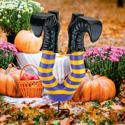 Piquet de jardin Wicked Witch Crash Landing