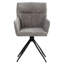 Hearston Linen Upholstered Dining Chair in Grey-599366102