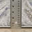 Abstract Stripes Machine Woven Area Rug in Blue and Gray-349979176