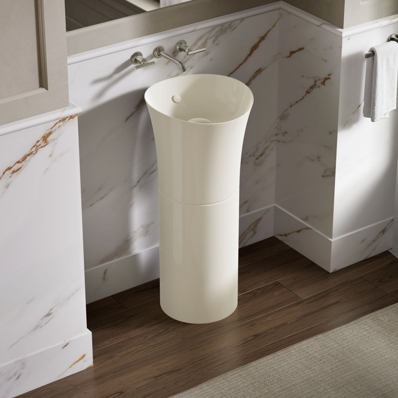 Veil Pedestal, Biscuit