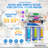 12 Stage Water Treatment System for Drinking 50 GPD Reverse Osmosis Water filtration- UV+Alkaline
