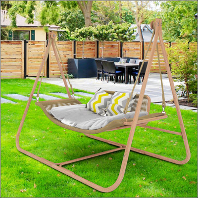 Hammock Swing Chair With Stand For Indoor
