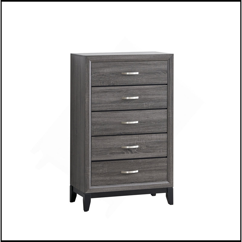 Commode Glasgow G04305-CH, Gris