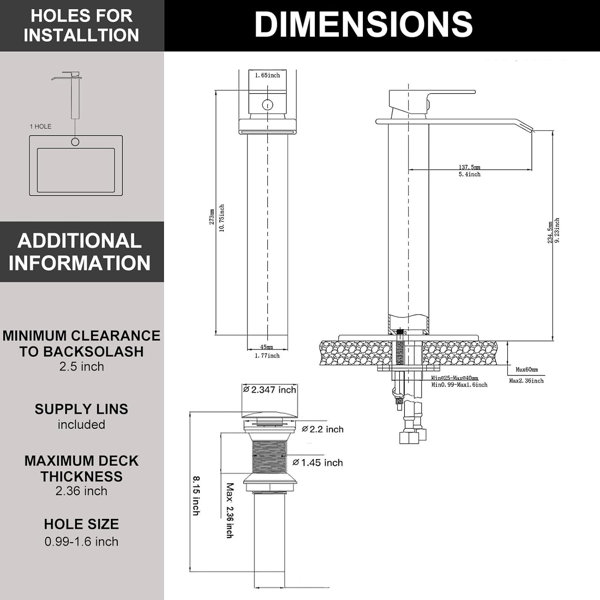 Product Dimensions
