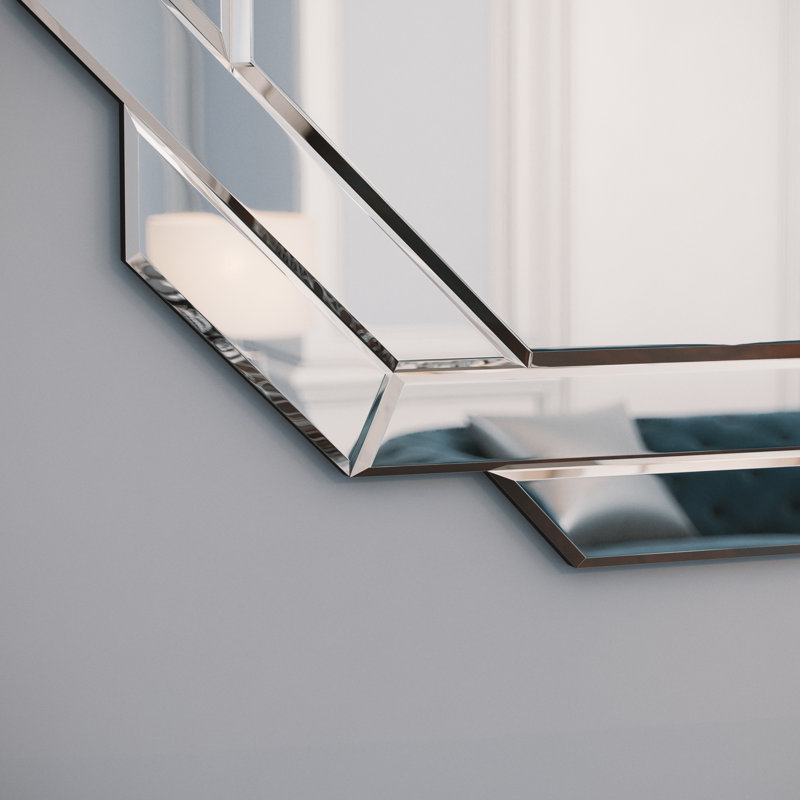 Junction Octagonal Mirror - Large, 34" x 34"