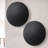 2-pack Black Aluminum Round Disc Led Indoor Outdoor Wall Lantern Sconce-754756037