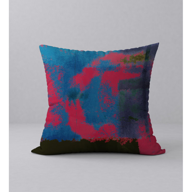  Housse et insert de coussin carré Nice Courteous, 18" x 18"