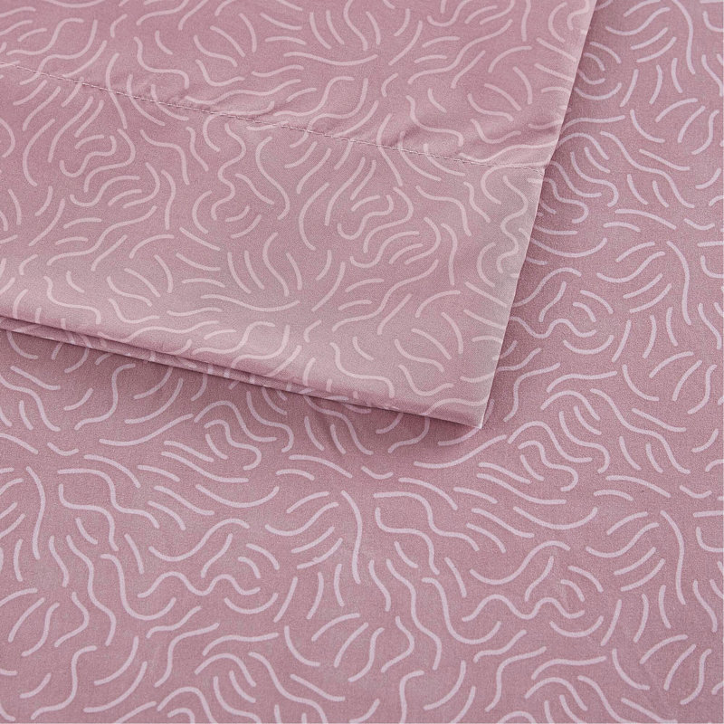 Printed Microfiber Sheet Set