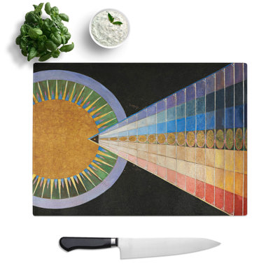 Altarpiece No.1 by Hilma Af Klint Chopping Board