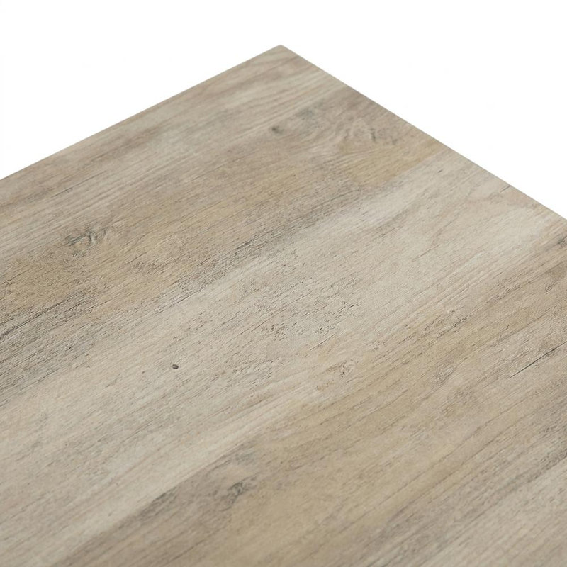 Ensemble de 2 tables d'appoint en pin vieilli, fini vieilli