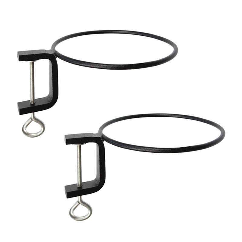 Metal Weather Resistant Bracket Plant Stand, 8.5" H x 11" W x 6" D