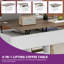Afeez Lift Top Coffee Table with Storage，Extendable Coffee Table Centre Table for Living Room-1474599290-1474599291