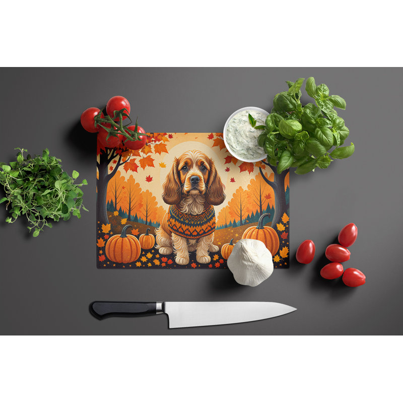 Grande planche à découper Cocker Spaniel