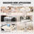 PVC Table Protector Round Clear Plastic Desk Protector-1600150018