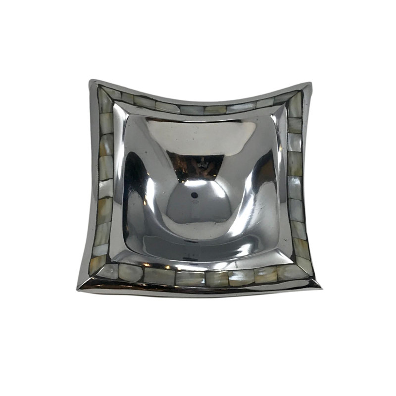 Mother Of Pearl Square Flair Tray