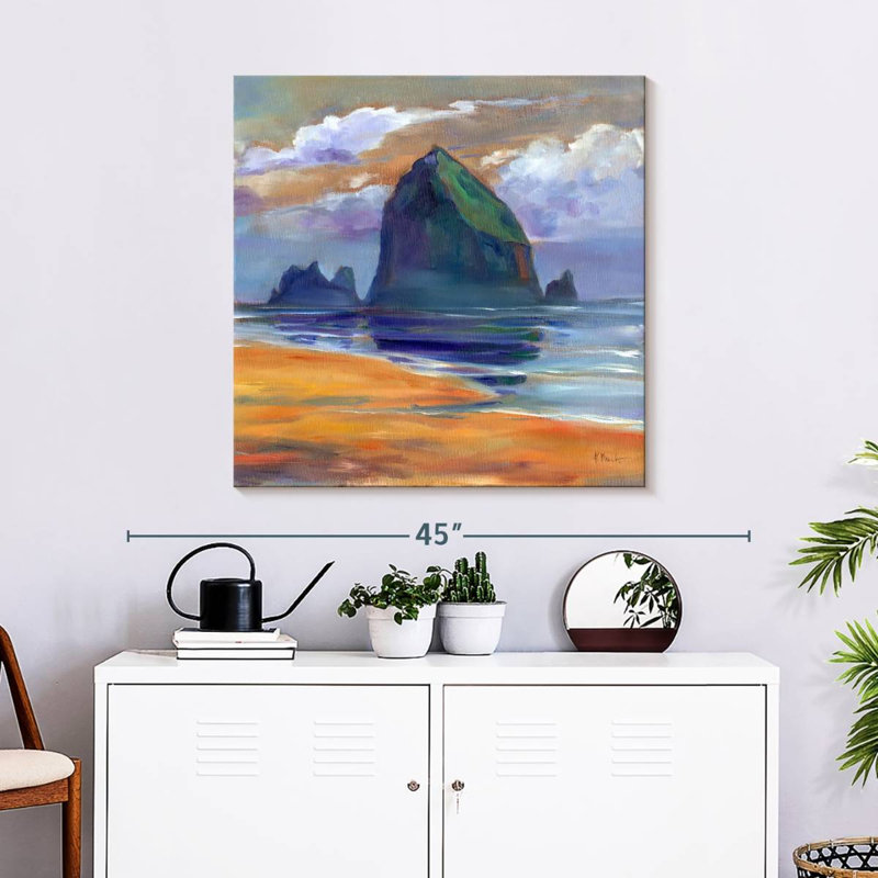 Gillard Haystack Rock Reflections, 30" H x 30" W