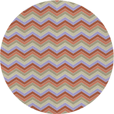 Tapis rouge / gris Cayce
