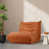 Similicuir orange sélectionné