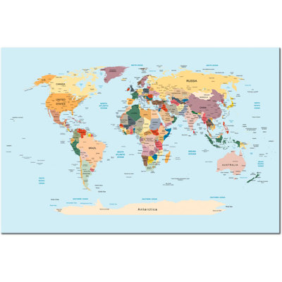 " World Map: Travel With Me "