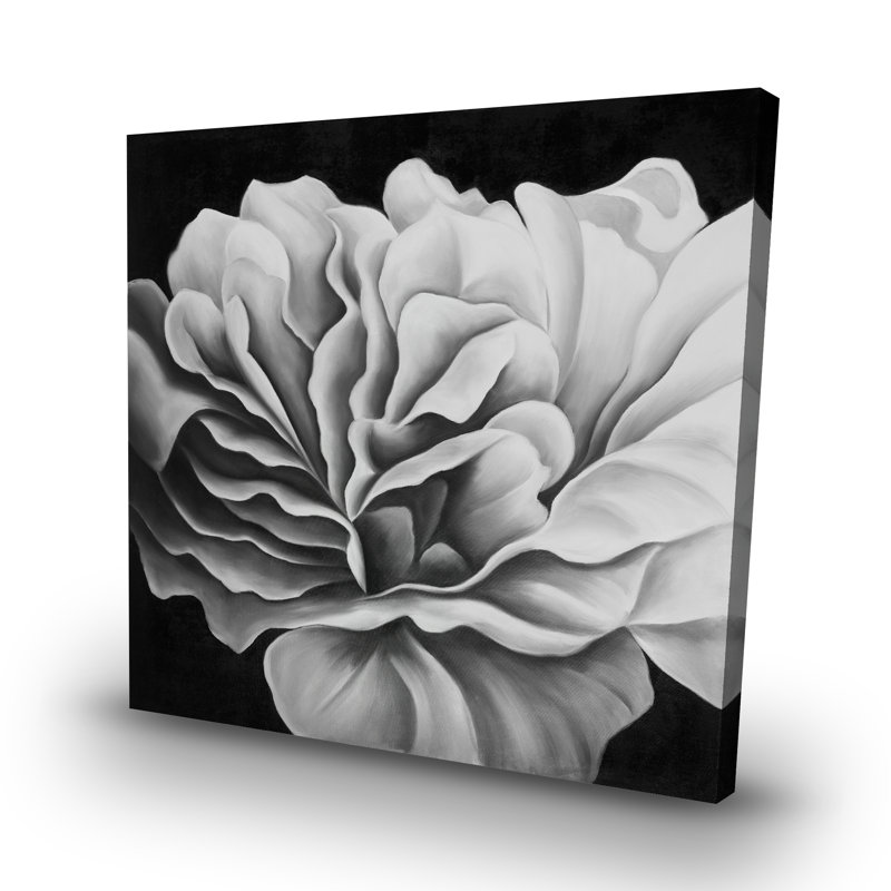 Beautiful flower - 32"x32" art on canvas