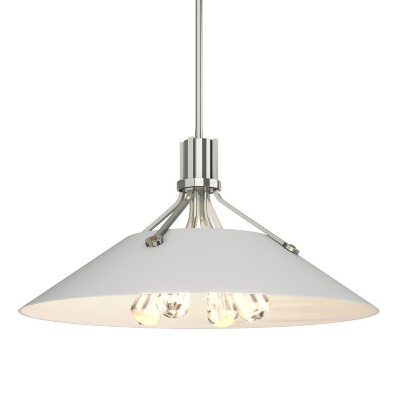 Henry 4 - Light Single Cone Pendant, Bronze, Sterling