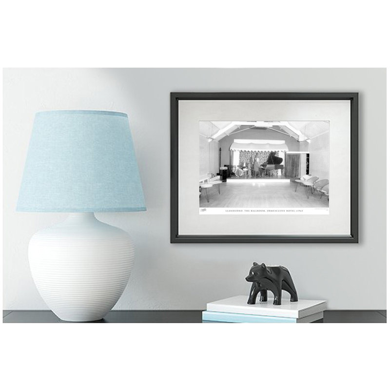 Llandudno, The Ballroom, Ormescliffe Hotel C1965 - Single Picture Frame Print, 45cm H x 60cm W x 2.3cm D