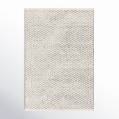 Hintons Geometric Handmade Flatweave Gray Indoor/Outdoor Area Rug